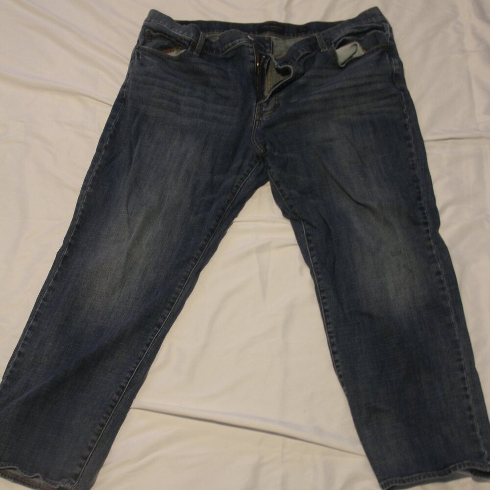 Men's Lucky Brand Jeans 42W 30L Style 181 Blue